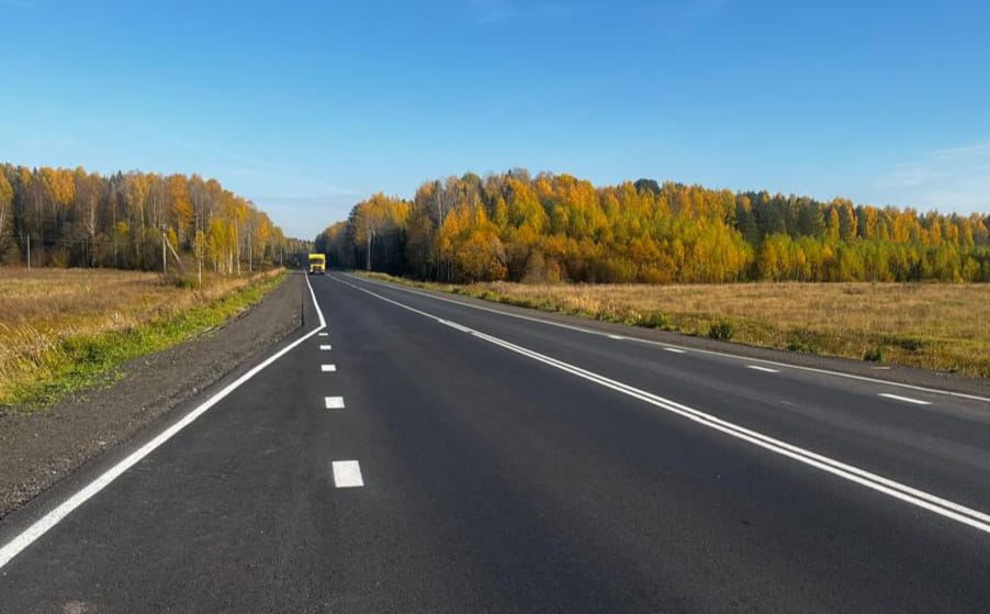 В Костромской области обновили 17 км дорог опорной сети