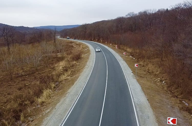 В Приморском крае обновят еще 10 км трассы Раздольное – Хасан